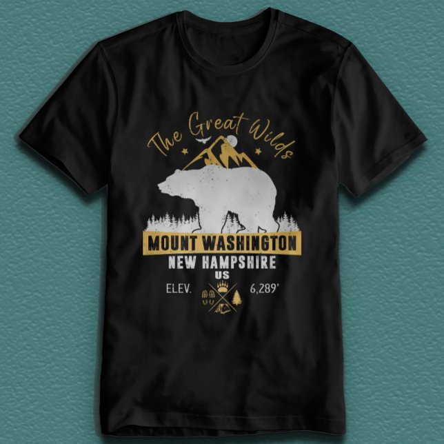 T-shirt Mont Washington New Hampshire (Créateur téléchargé)