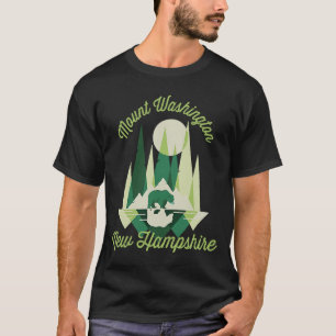 T-shirt Mont Washington New Hampshire Vacances Souvenir