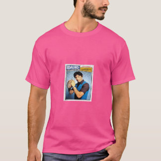 T-shirt Montage de l'oncle Rico Napoleon Minshew
