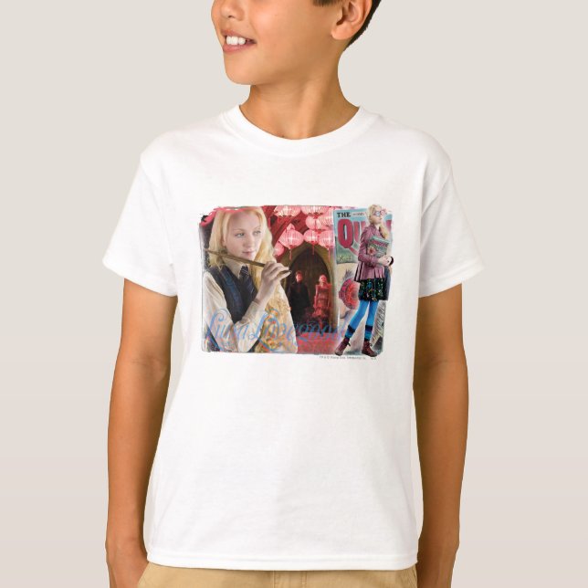 T-shirt Montage de Luna Lovegood (Devant)