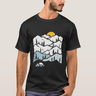 T-shirt Montagne