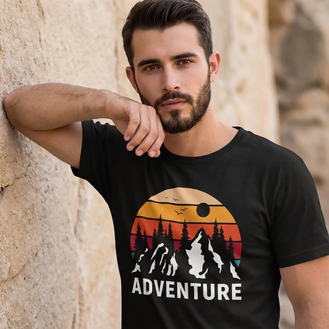 T-Shirt Montagne Aventure (Créateur téléchargé)
