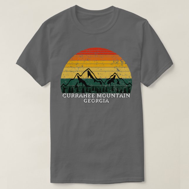 T-shirt MONTAGNE DE CURRAHEE Géorgie (Design devant)
