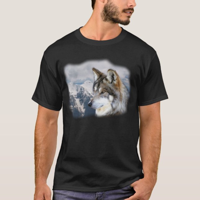 T-shirt Montagne de loup (Devant)