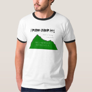 T-shirt montagne de Paris "que je suis montée au-dessus d