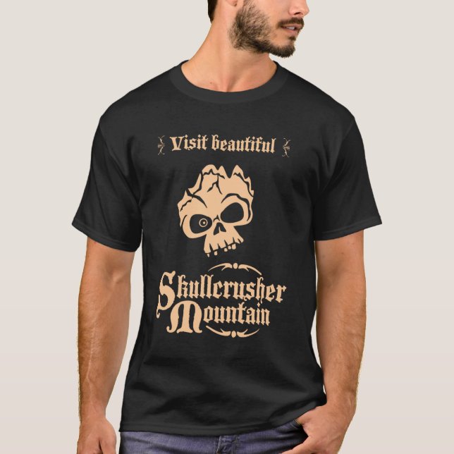 T-shirt Montagne de SkullCrusher (Devant)