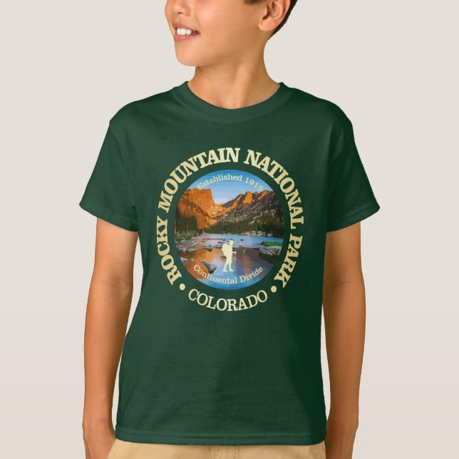 T-shirt Montagne des Rocheuses (NP2) (Devant)