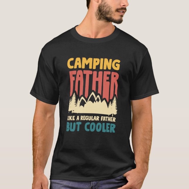 T-shirt Montagne et forêt Silhouette 124 (Devant)