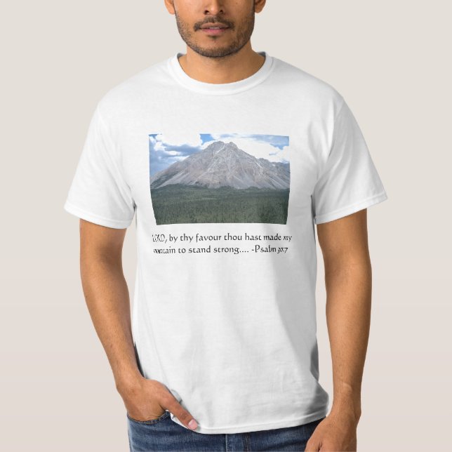 T-shirt Montagne forte (Devant)