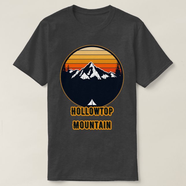 T-shirt Montagne Hollowtop (Design devant)