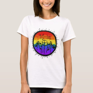 T-shirt Montagne Scape de Deux-Esprit