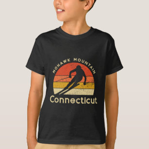 T-shirt Montagne vintage ski Mohawk Connecticut Montagne 