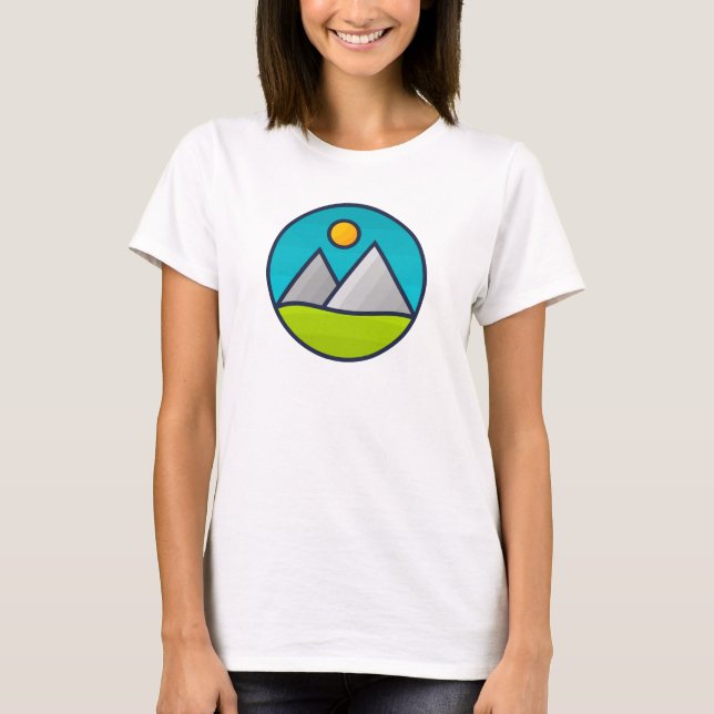 T-shirt Montagnes (Devant)