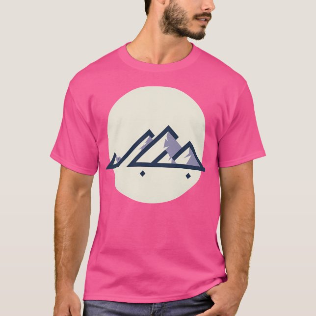 T-shirt Montagnes (Devant)