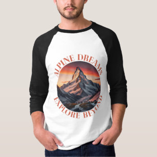 T-shirt montagnes