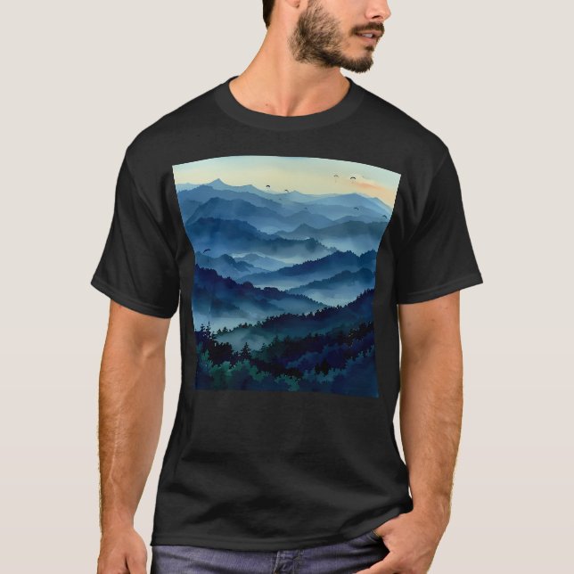 T-shirt Montagnes Actives (Devant)