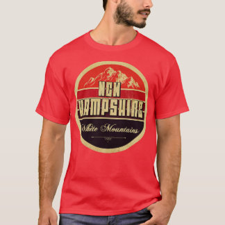 T-shirt Montagnes blanches du New Hampshire