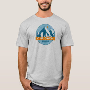 T-shirt Montagnes Chugach Alaska
