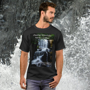 T-shirt Montagnes de Caroline du Nord Chasse Les Cascades