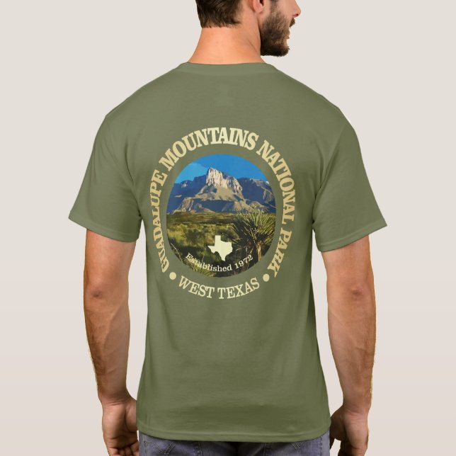 T-shirt Montagnes de Guadalupe NP2 (Dos)