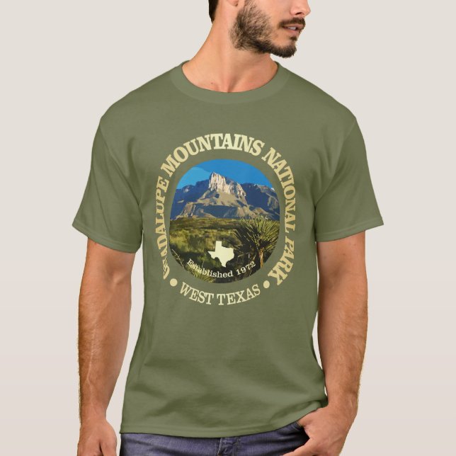 T-shirt Montagnes de Guadalupe NP2 (Devant)