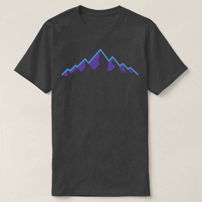 T-shirt Montagnes de Jazz (Design devant)