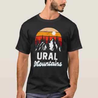 T-shirt Montagnes de l'Oural Randonnée Extérieur Nature So