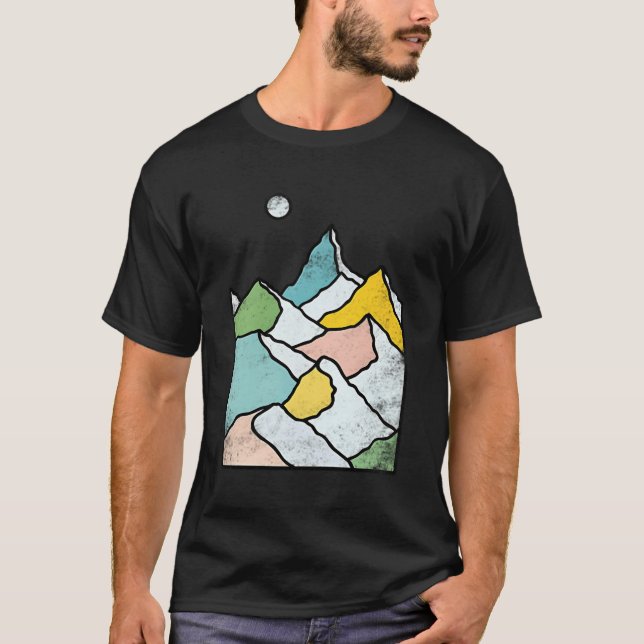 T-shirt Montagnes de rêve (Devant)