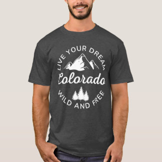 T-shirt Montagnes du Colorado Vintage drôle