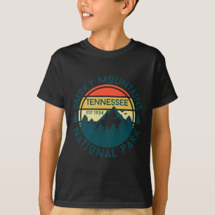 T-shirt Montagnes fumées Tennessee Nature Randonnée Extéri