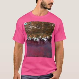 T-shirt Montagnes Himalayennes De L'Espace Sans Sommeil Ha