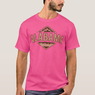 T-shirt Montagnes Nature Alabama Randonnée Camping Randonn