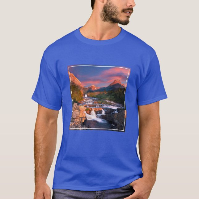 T-shirt Montagnes | Parc national des Glaciers, Montana (Devant)