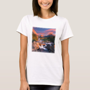 T-shirt Montagnes Parc national des Glaciers, Montana