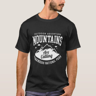 T-shirt Montagnes Parc national Shenandoah Souvenir Vierge