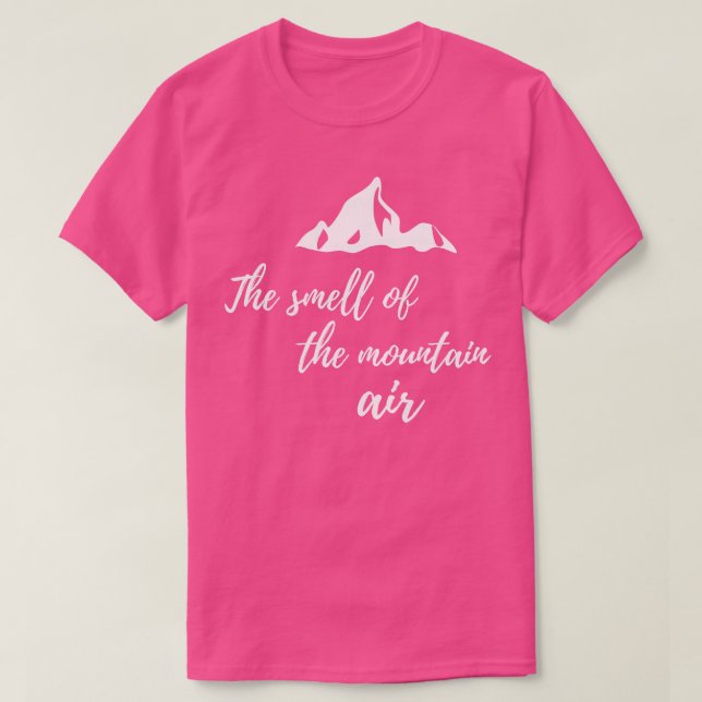 T-shirt Montagnes Randonnée 25 (Design devant)