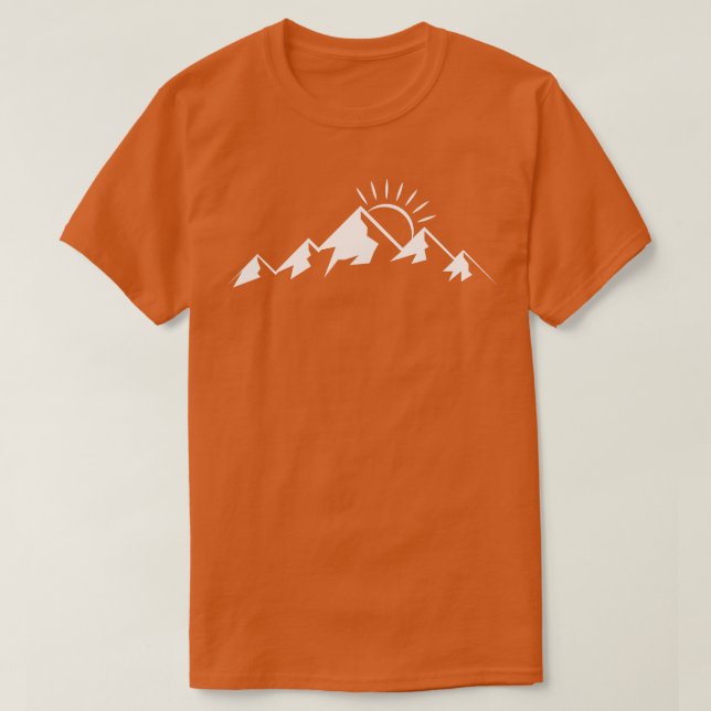 T-shirt Montagnes Randonnée 74 (Design devant)