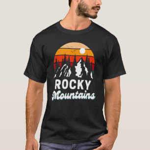 T-shirt Montagnes Rocheuses Randonnée extérieure Nature Re