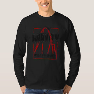 T-shirt Montagnes Russes Vintage Gravité N'en A Jamais Ent