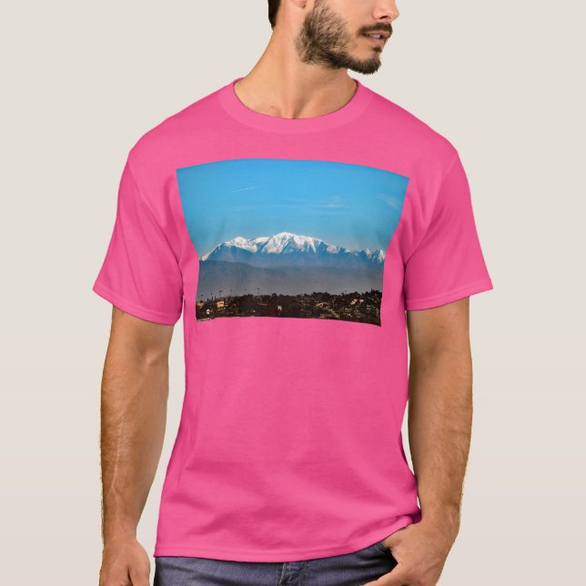 T-shirt Montagnes San Bernardino actives (Devant)