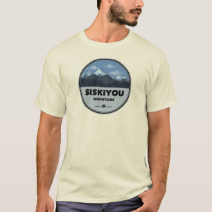 T-shirt Montagnes Siskiyou Camping Californie