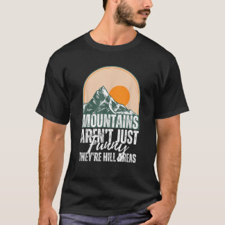T-shirt Montagnes sont amusants Ils sont Hill Zones Papa P