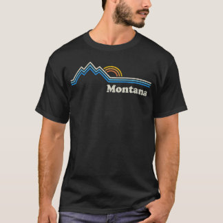 T-shirt Montagnes Sunrise Montana