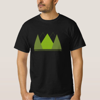 T-shirt Montagnes Vertes