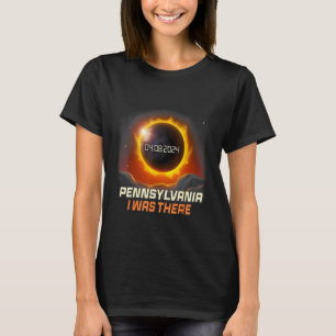 T-shirt Montagnes vintages Total Solaire Eclipse 2024 Penn
