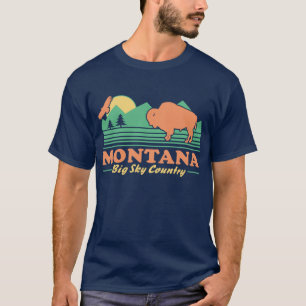 T-shirt Montana Big Sky Country