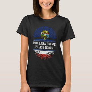 T-shirt Montana Cultivé Avec Racines Polonaises Pologne 1