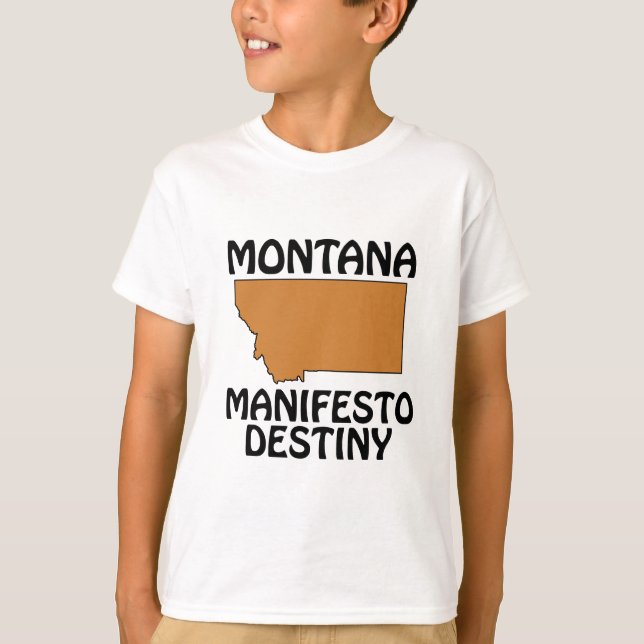 T-shirt Montana - Destinée Manifeste (Devant)