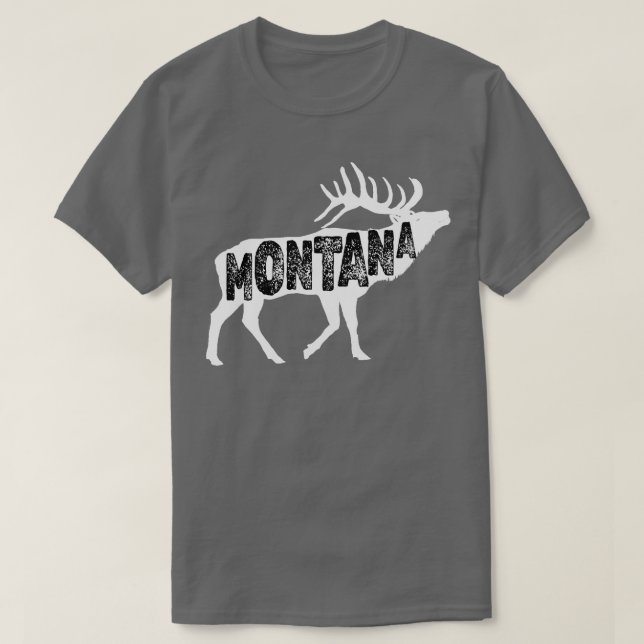 T-SHIRT MONTANA ELK (Design devant)