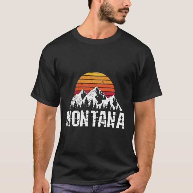 T-shirt Montana en détresse (Devant)